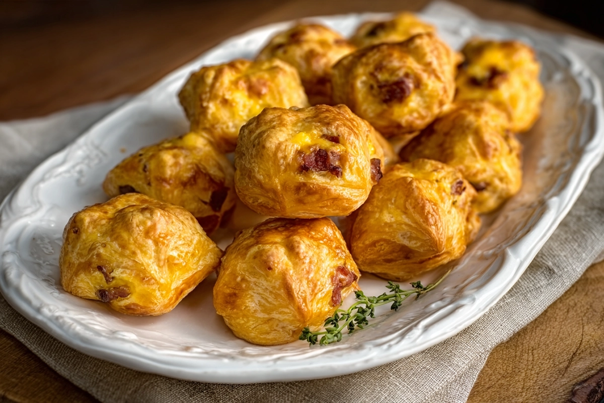 Muffins au chorizo et com