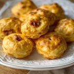muffins chorizo comté