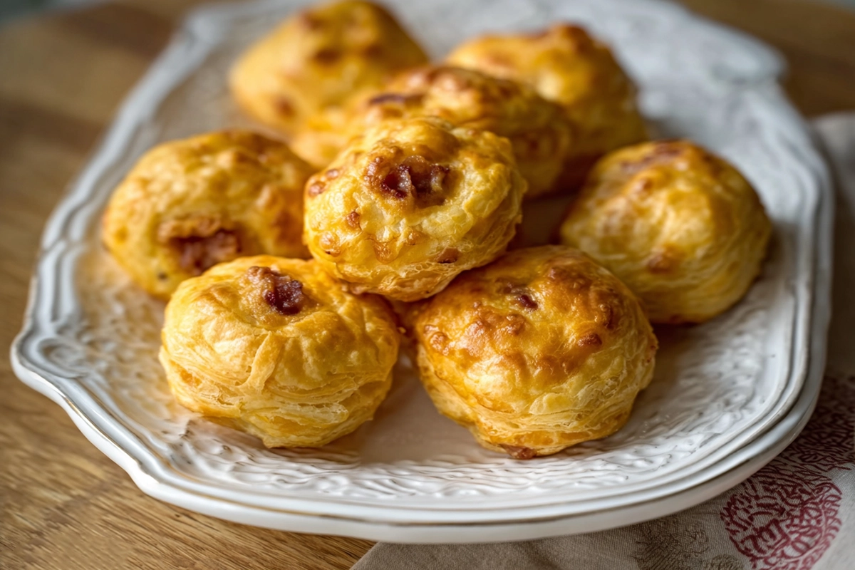 muffins chorizo comté
