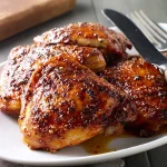 Poulet au miel et à la moutarde