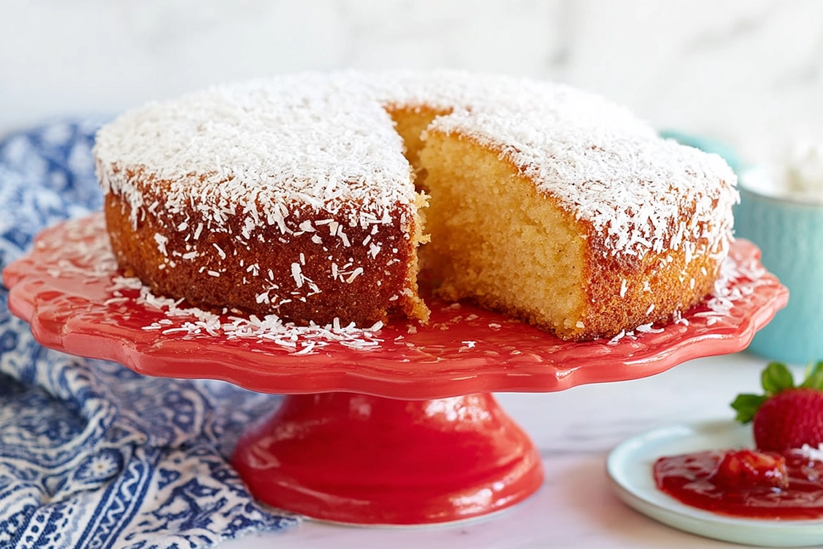 Recette gâteau noix de coco moelleu
