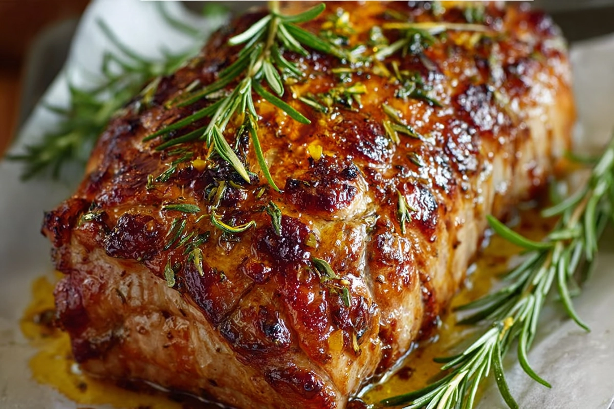 rôti de porc toscan