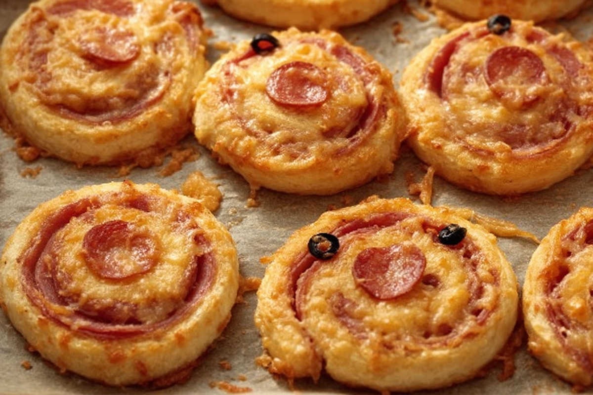 Roulés jambon-fromag