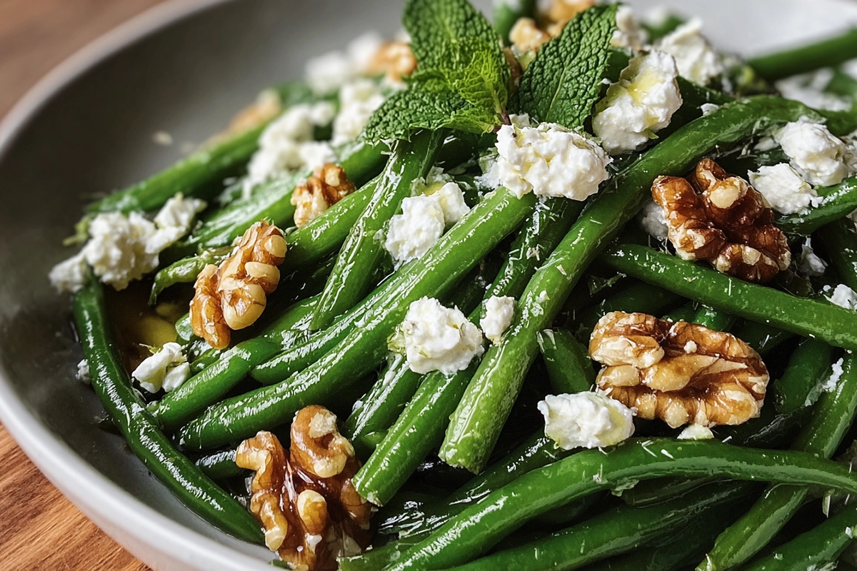 Salade haricots verts feta : fraîcheur et simplicité dans votre assiette ! 4 Salade Haricots Verts Fet