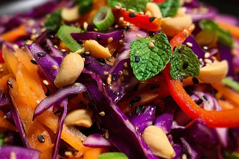 salade de chou rouge