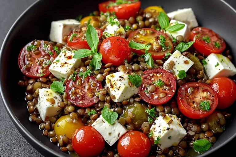 salade de lentilles