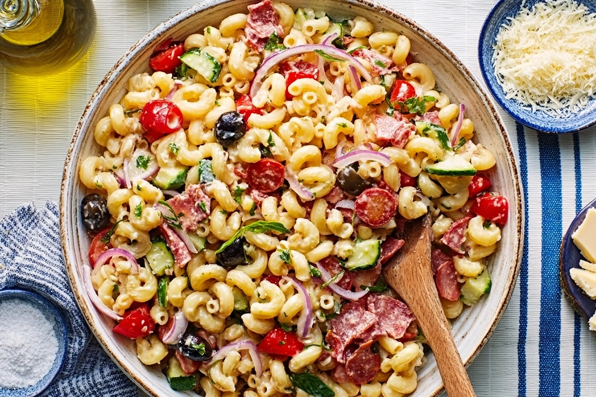 Salade froide à l'italienn