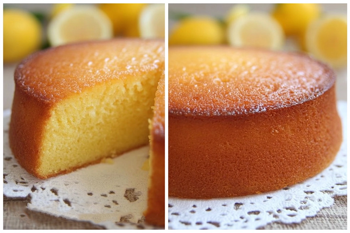 The lemon cak