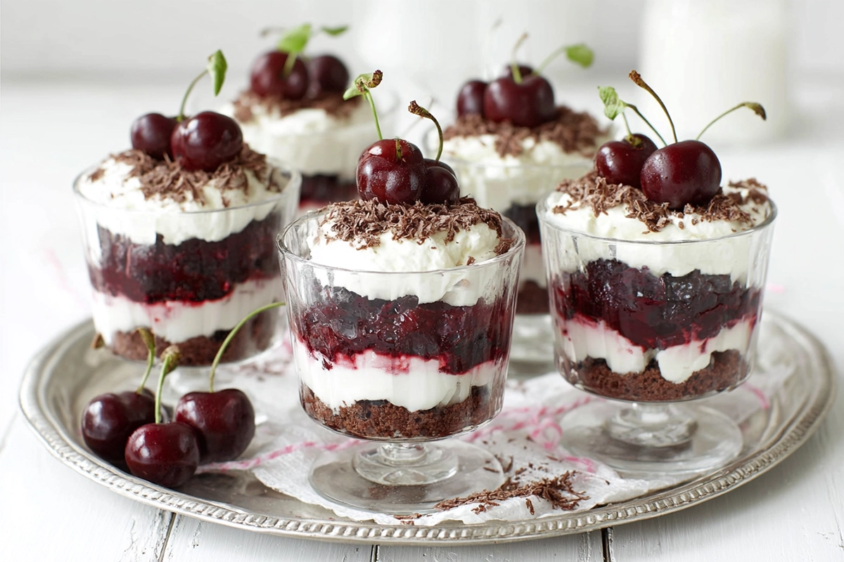 tiramisu forêt noire