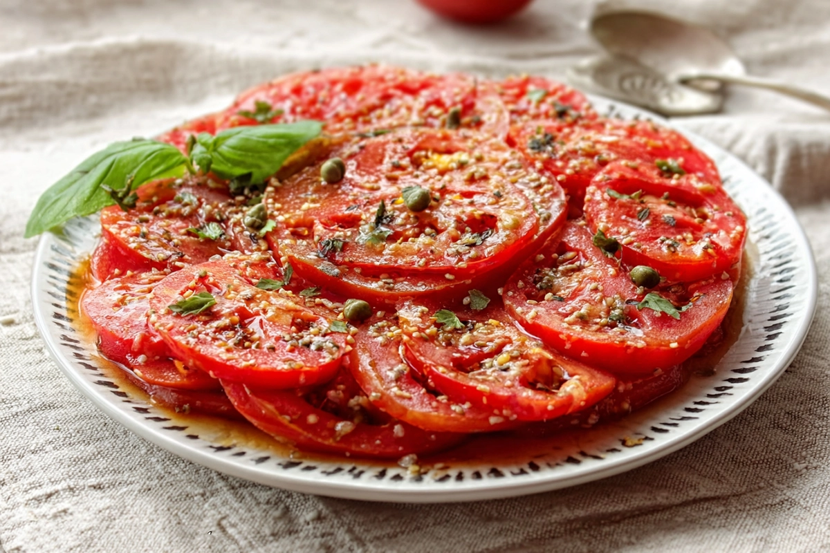 tomates gratinées au parmesan