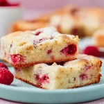 gâteau léger aux framboises
