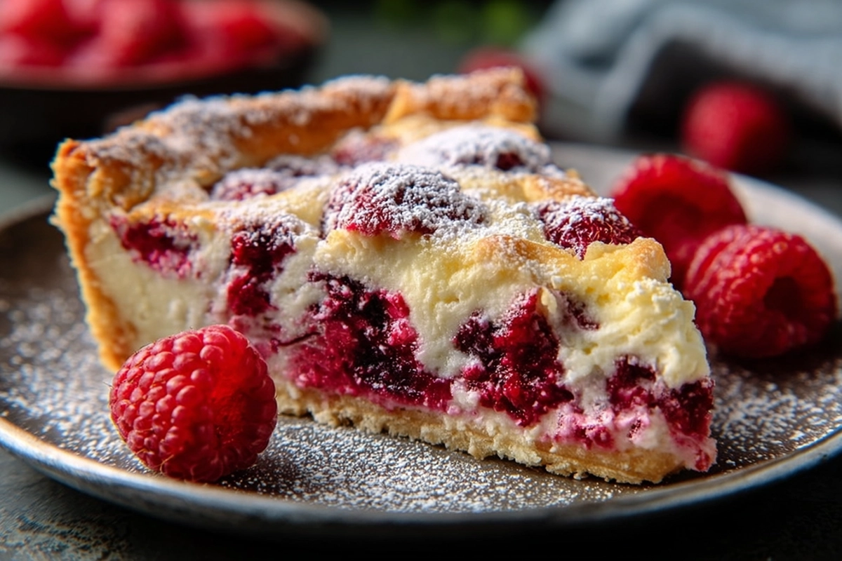 gâteau yaourt framboise