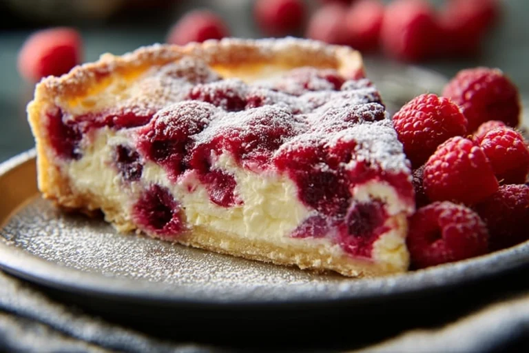 gâteau yaourt framboises