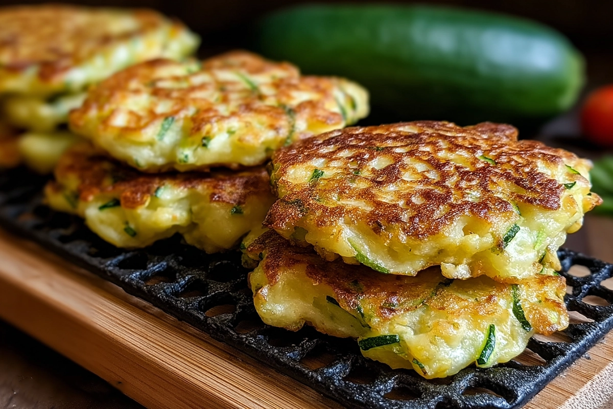 gaufres à la courgette