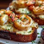 pain à l’ail aux crevettes