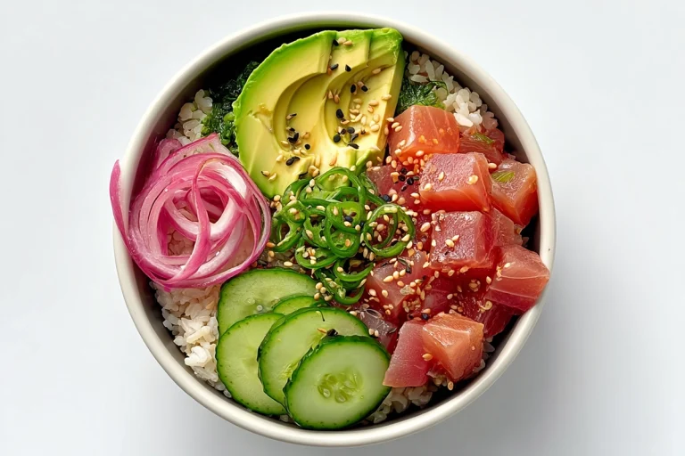 poke bowl saumon