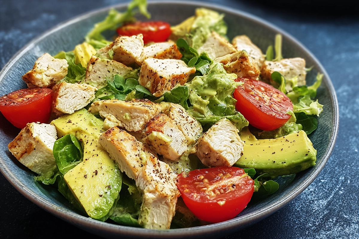 salade césar au pou