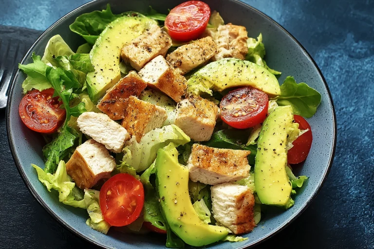 salade césar au poulet