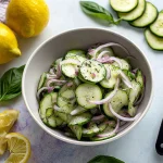 salade de concombre