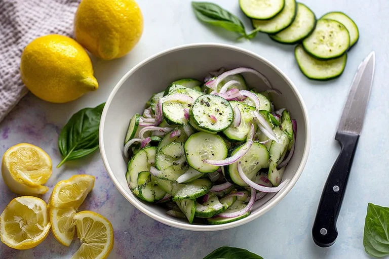 salade de concombre