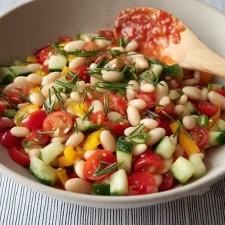 Salade de haricots blancs -image