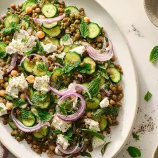 Salade de lentilles