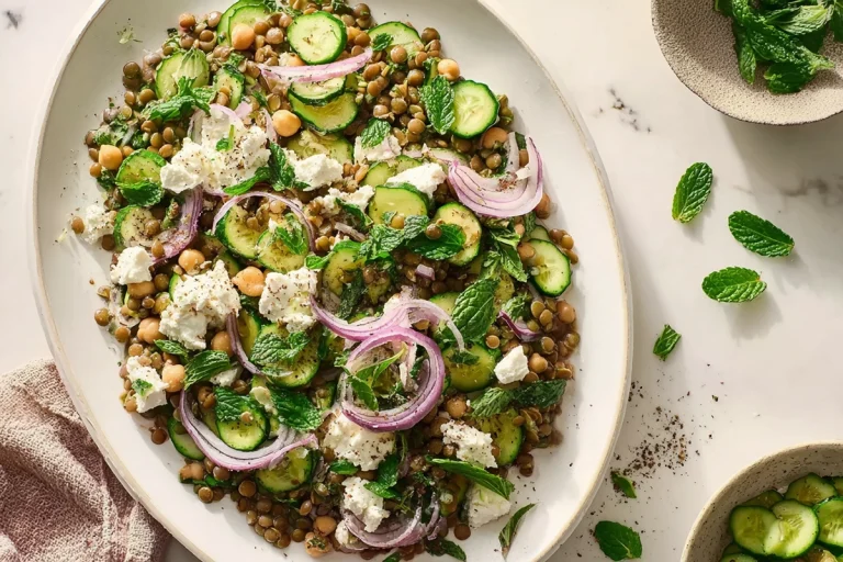 salade de lentilles