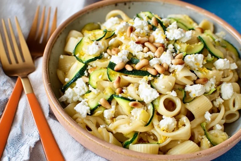 salade de pâtes courgettes