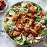 salade poulet croustillant érable