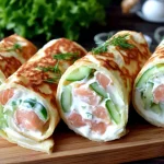 wraps saumon fromage frais