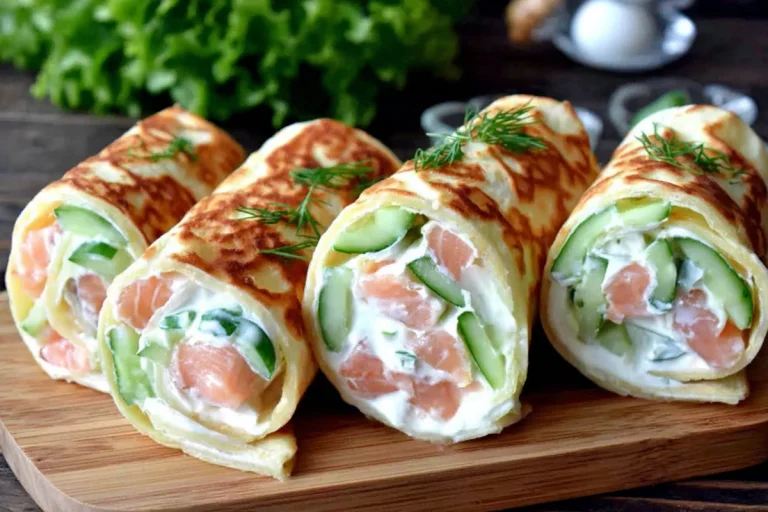 wraps saumon fromage frais