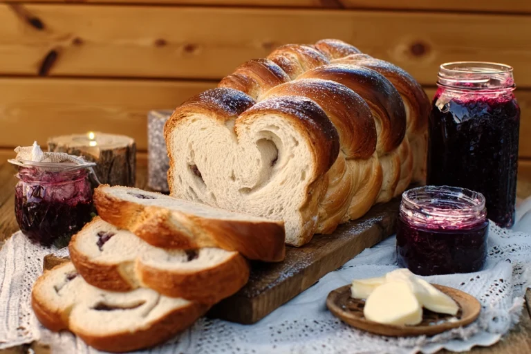 Babka à la myrtille