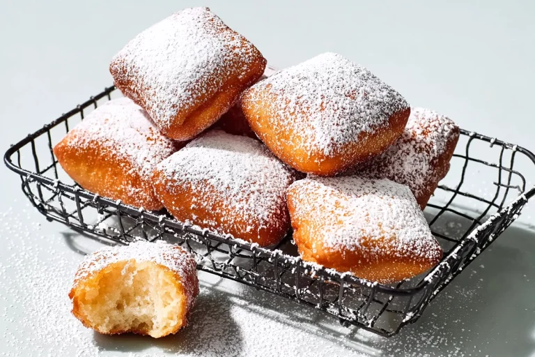 Beignets de carnaval bien gonflés