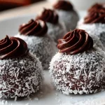 Biscuits sans cuisson coco-choc