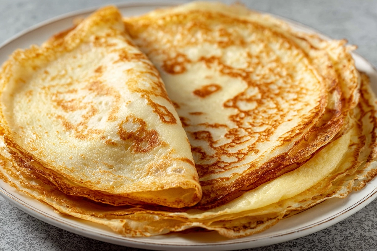 crêpes au lait d'amandes