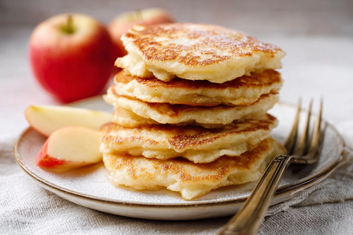 Crêpes aux pommes polonaises