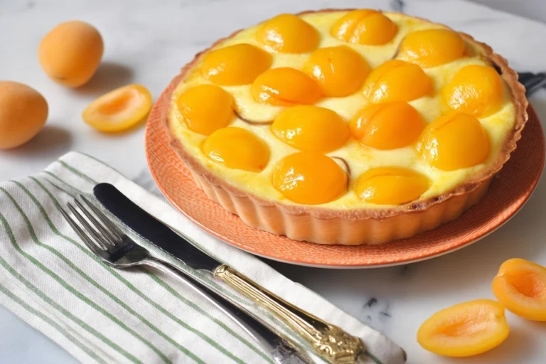Flan à l’abricot