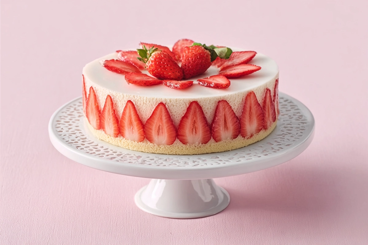 Fraisier au mascarpon
