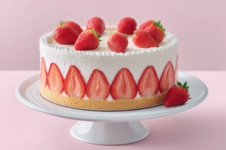 Fraisier au mascarpone