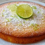 Gâteau extra moelleux au citron vert et à la noix de coco