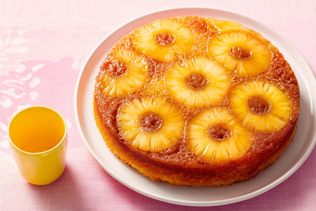 gâteau renversé à l’ananas