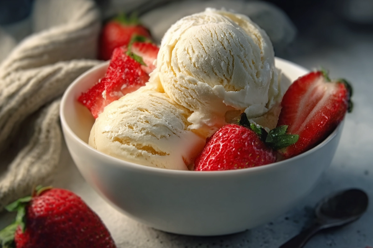 Glace au yaourt grecque sans sucre