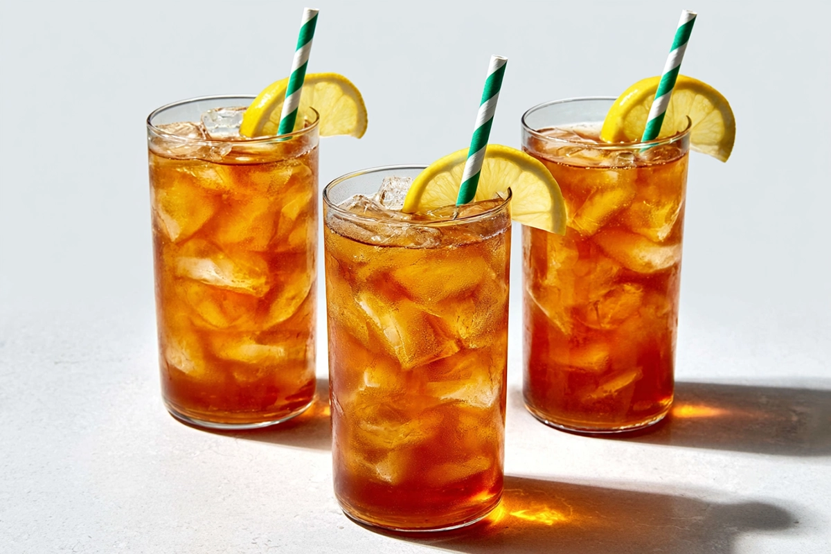 Homemade iced tea for summe