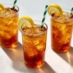 Homemade iced tea for summer