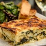 lasagnes épinards chèvre