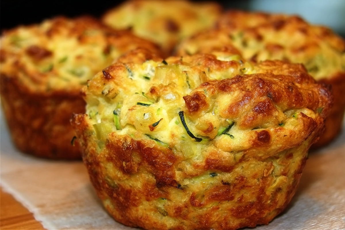 Moelleux au chèvre et à la courgett
