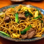 Nouilles sautées au boeuf comme au restaurant