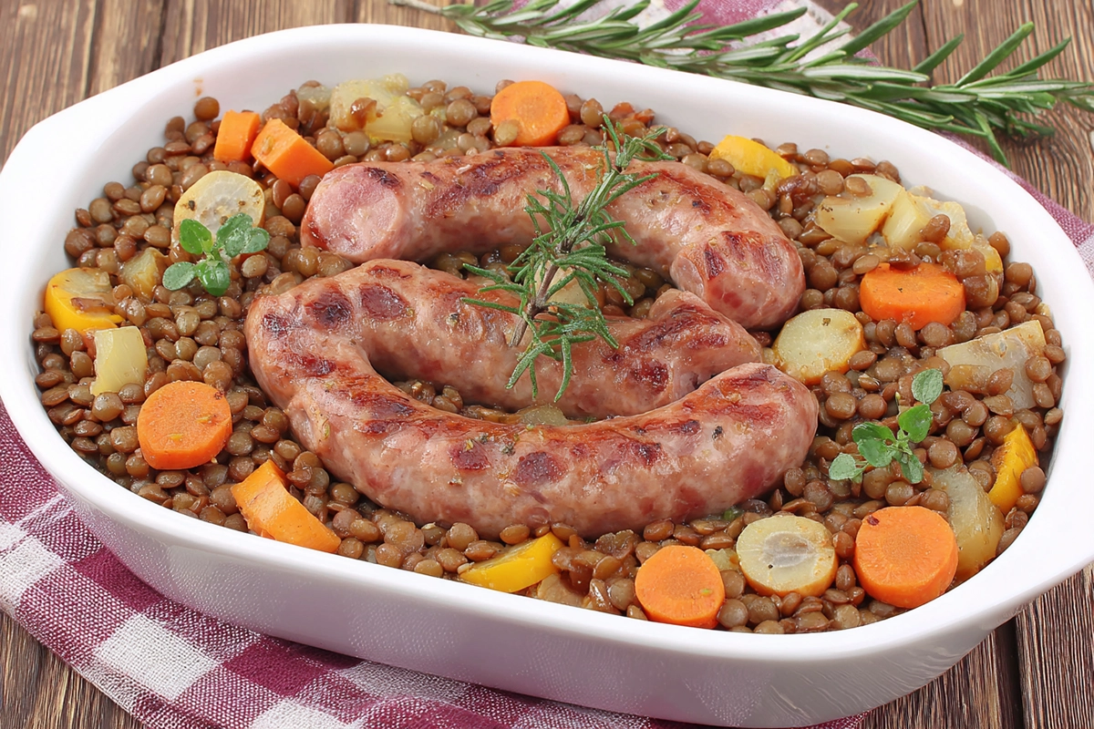 petit salé aux lentilles