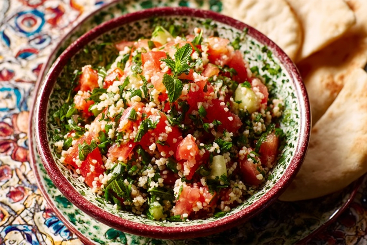 Salade de boulgour façon taboul