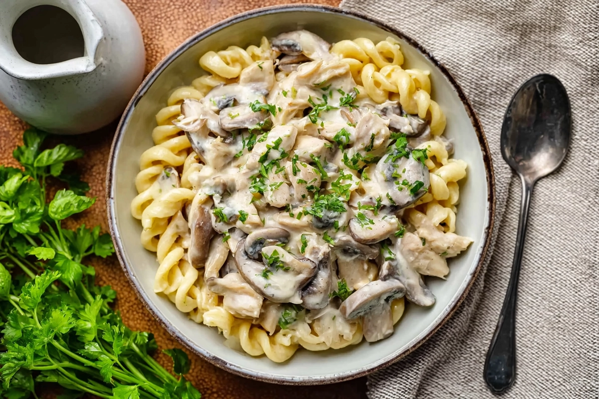 Spätzle maison aux champignons et à la crème : un classique réconfortant de la cuisine allemande 4 Spätzle Maison aux Champignons et à la Crèm